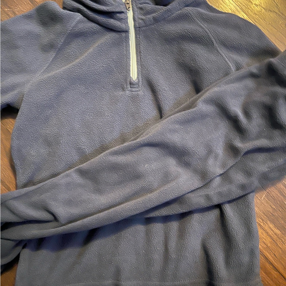 Kids Columbia fleece a half zip sweater and fleece pants to match